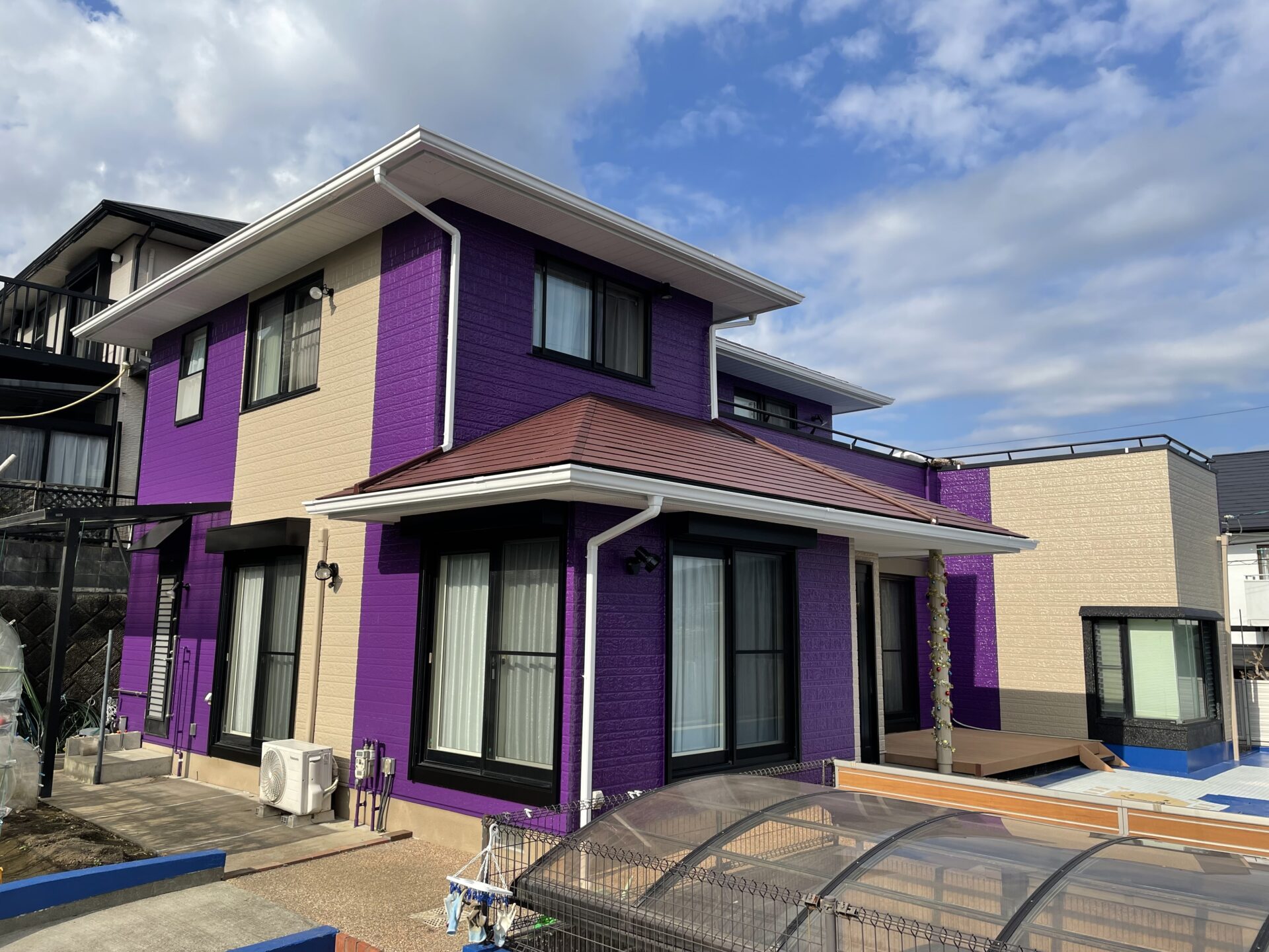 別府市 E様邸 屋根・外壁塗装工事 アフター