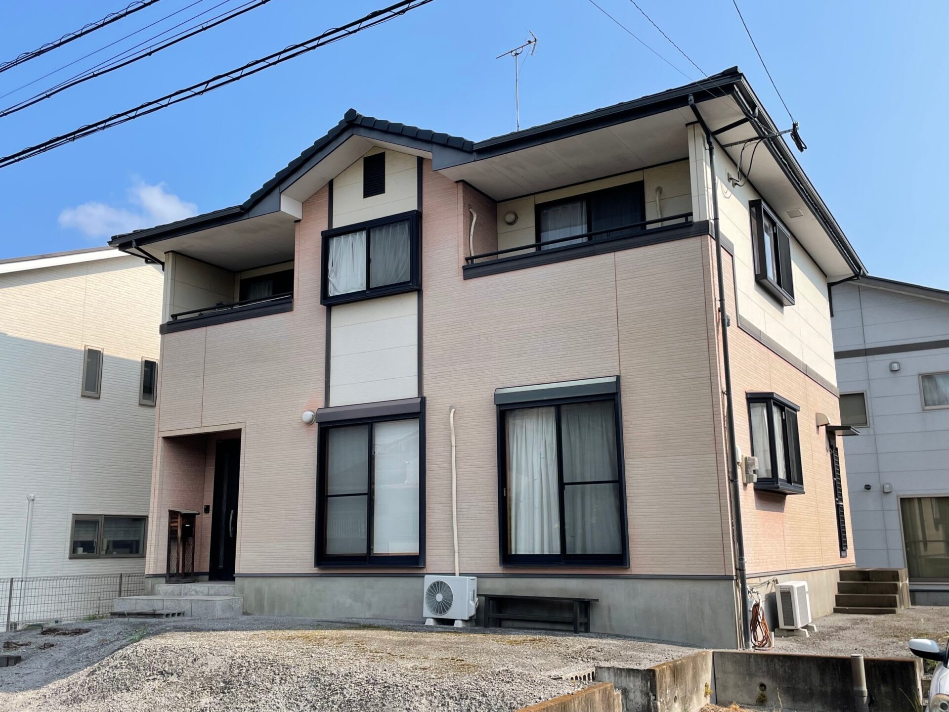 大分市 G様邸 屋根・外壁塗装工事 ビフォー