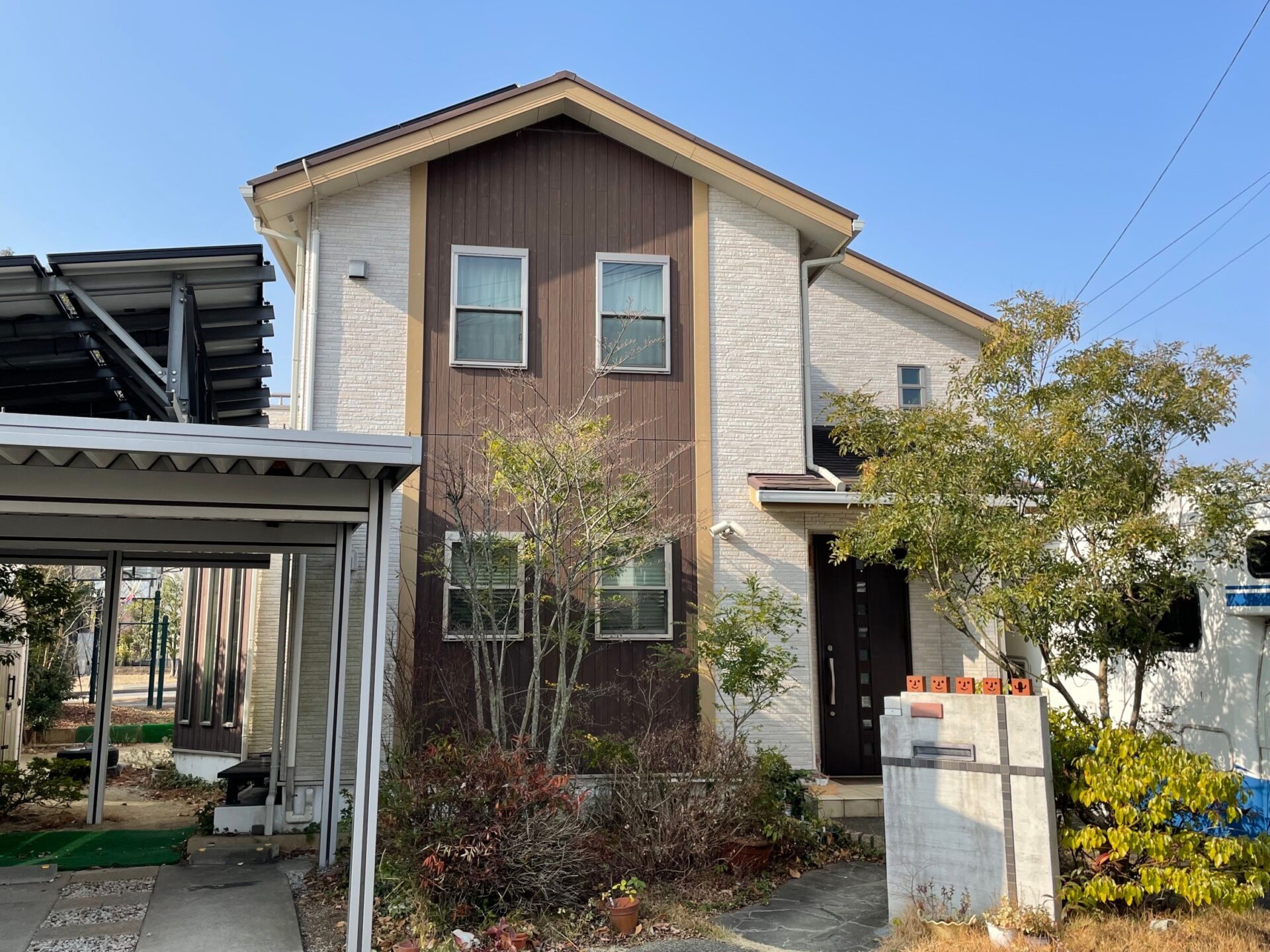 大分市 K様邸 屋根・外壁塗装工事 ビフォー