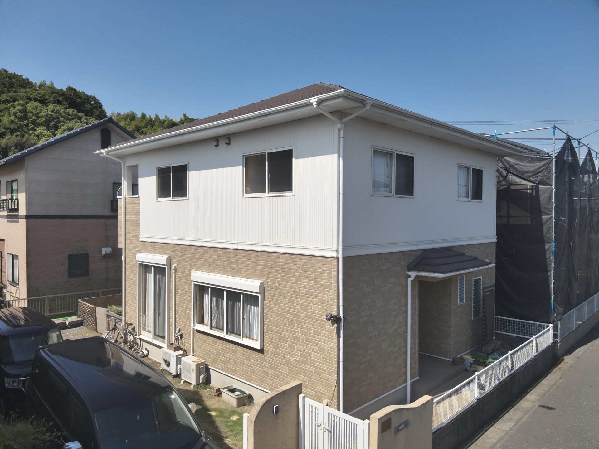 大分市 K様邸 外壁塗装工事 ビフォー