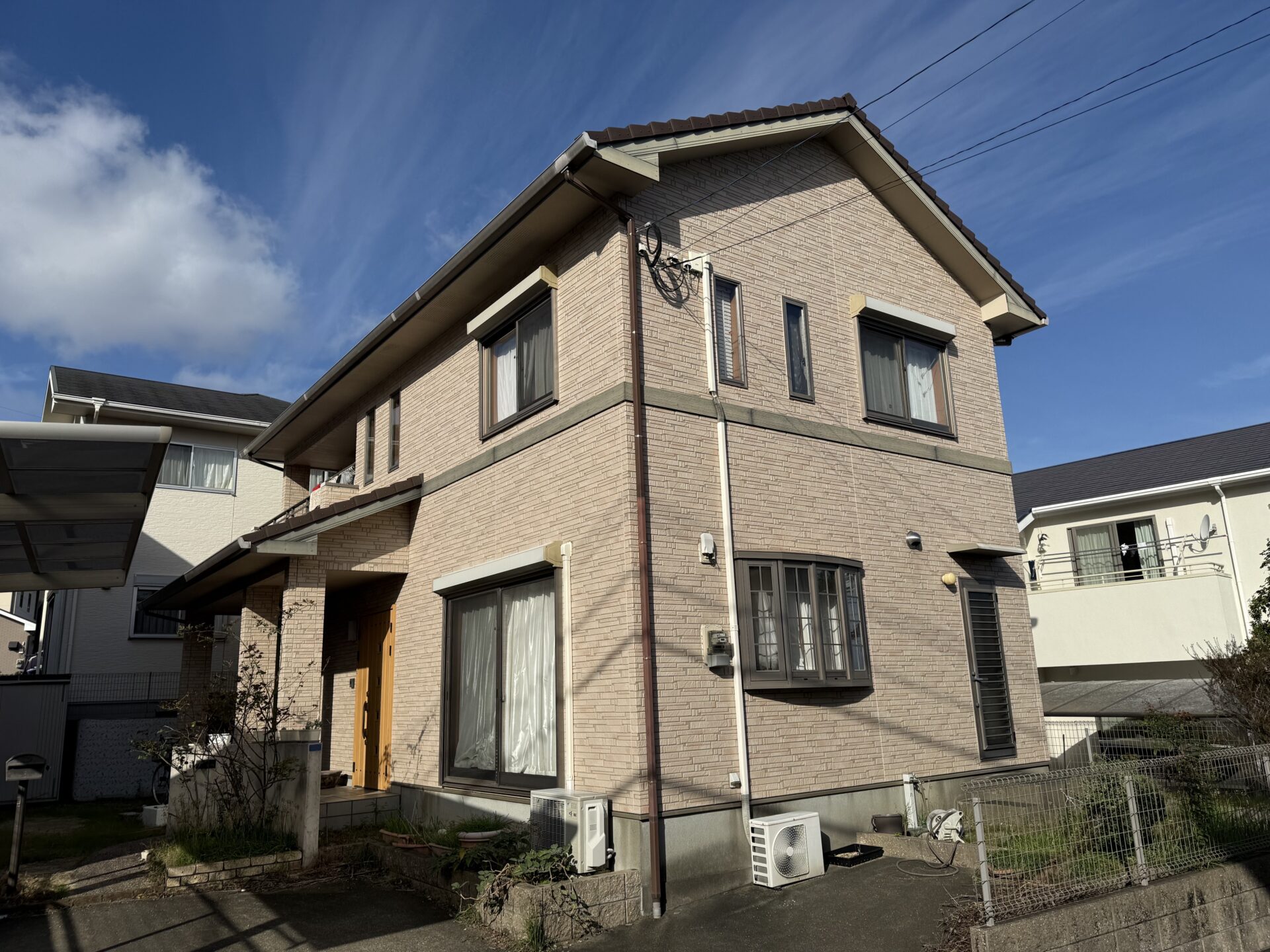 大分市 N様邸 外壁塗装工事 ビフォー