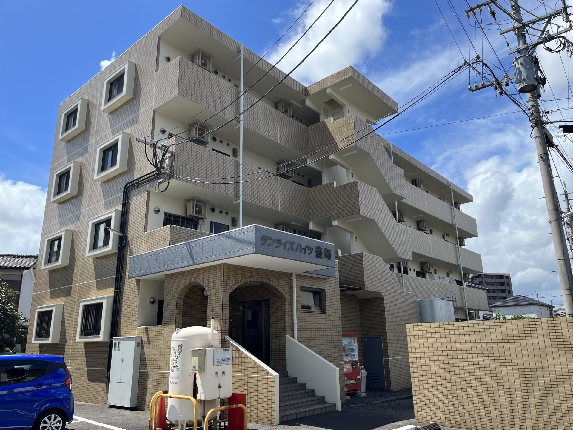 大分市 サンライズハイツ豊町 屋上・外壁塗装工事 アフター