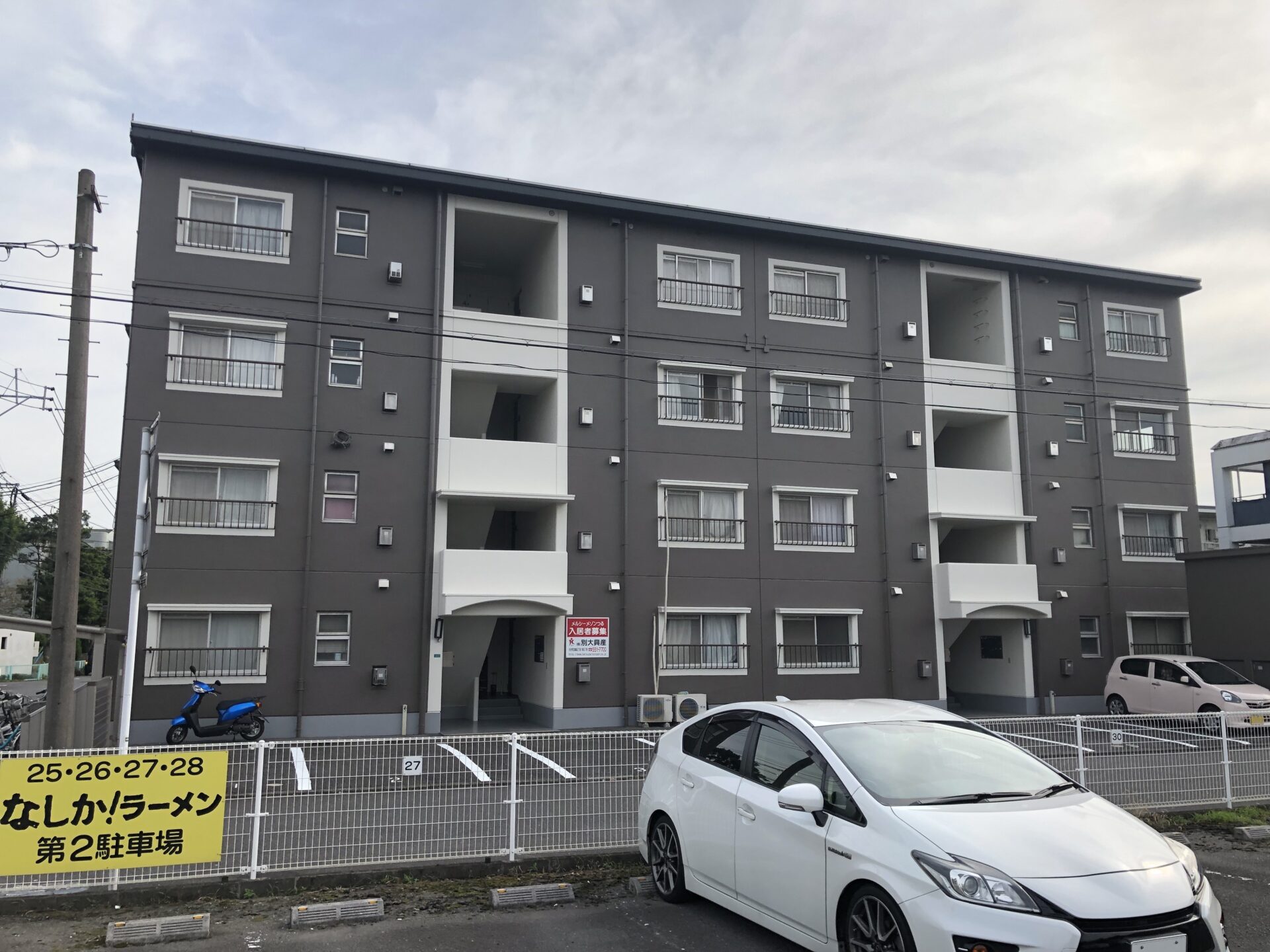 大分市 メルシーメゾンつる 外壁改修塗装工事 アフター