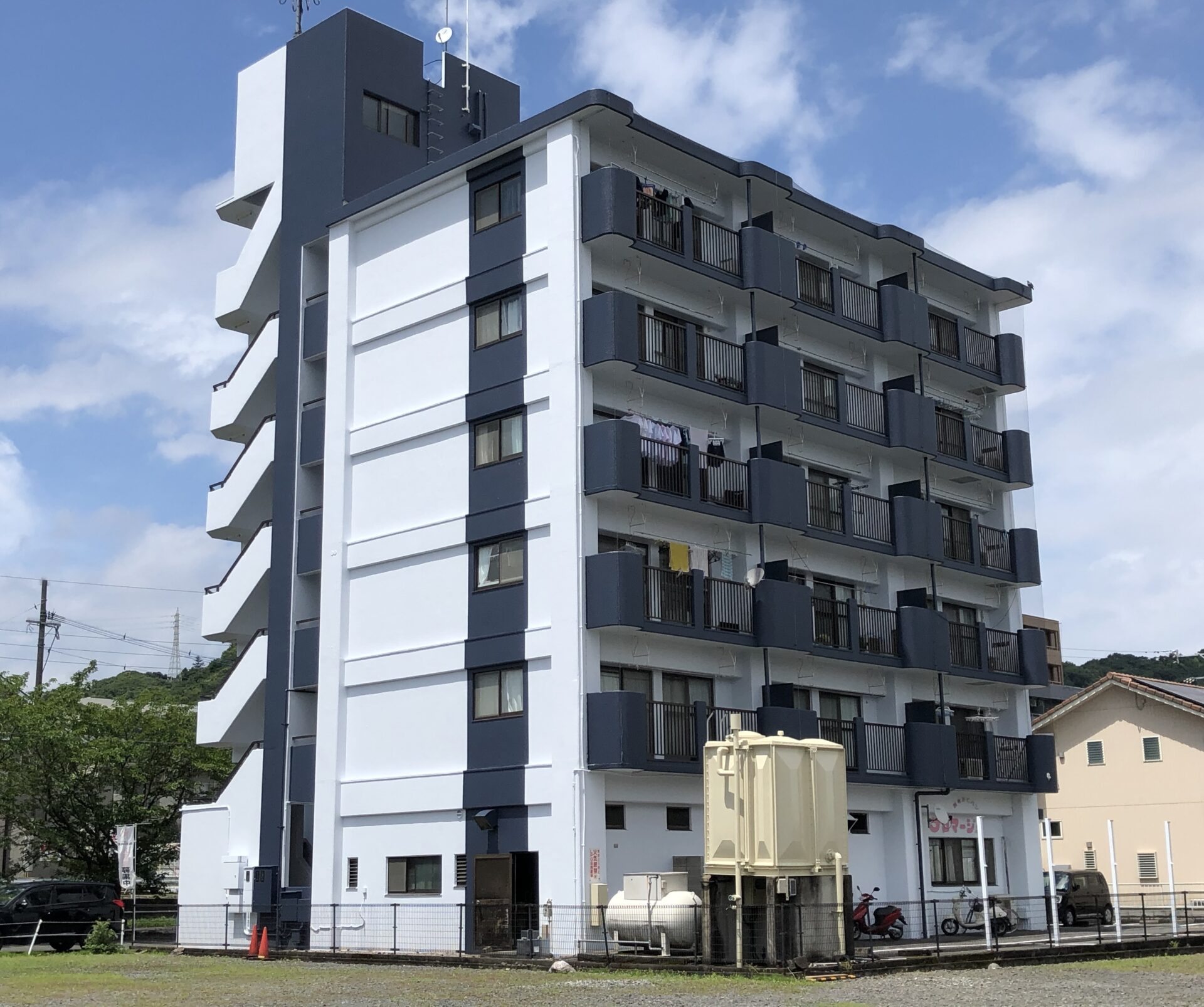 大分市 ヴァローレ賀来 屋上・外壁塗装工事 アフター